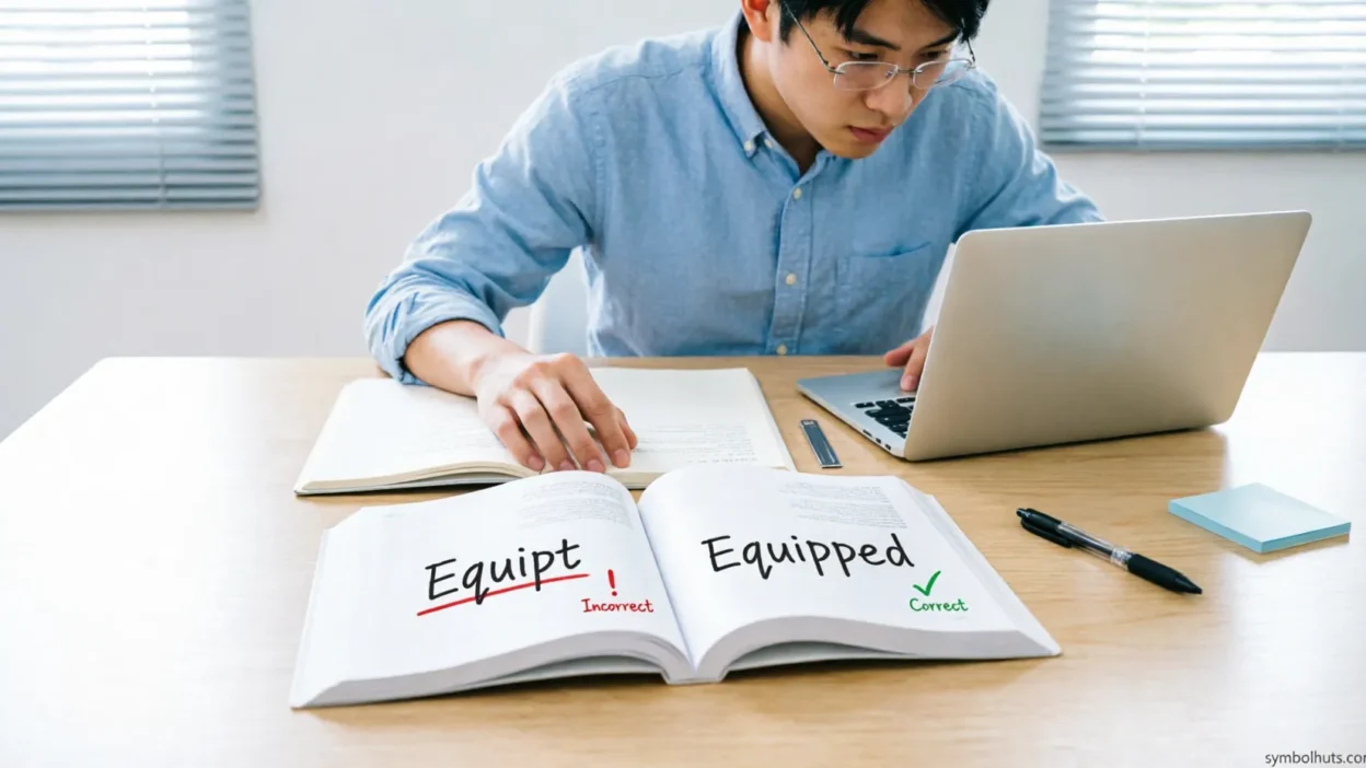 Equipt vs Equipped