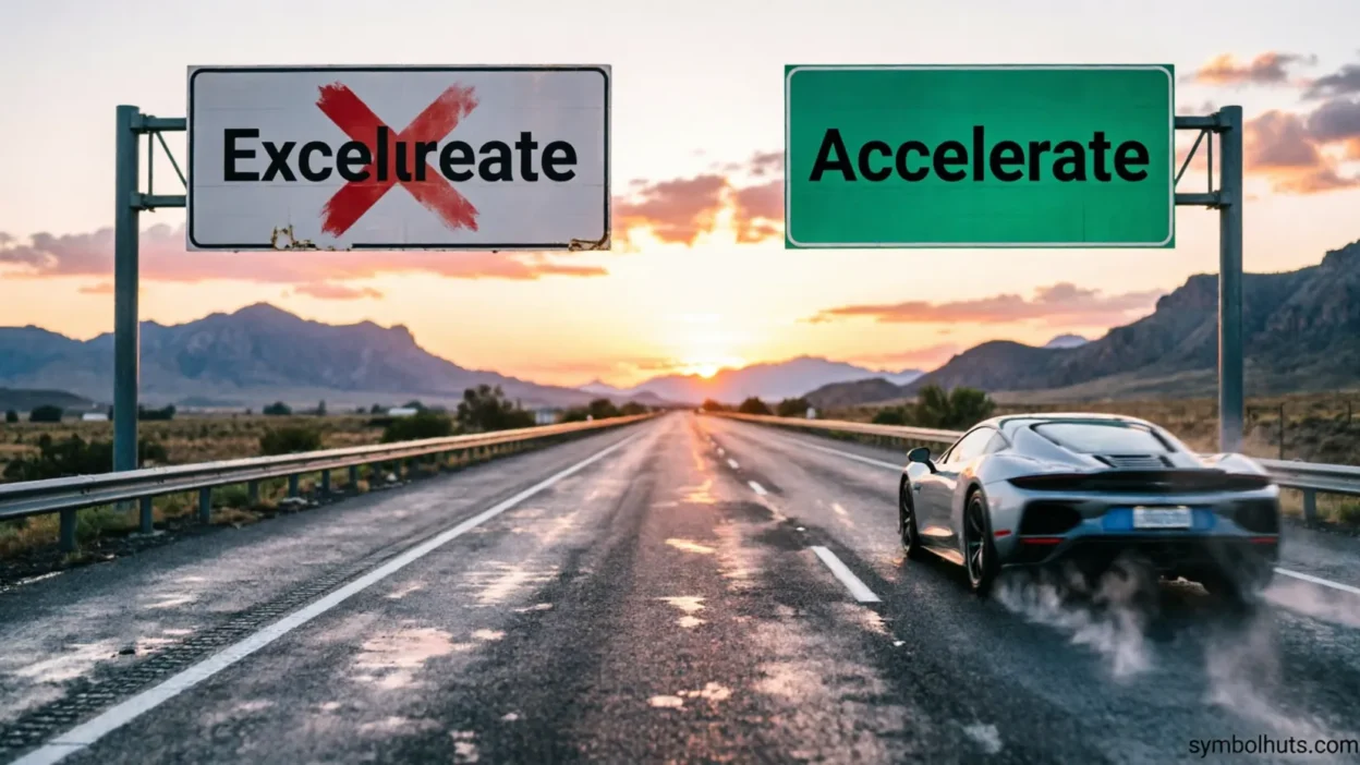 Excelerate or Accelerate