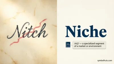 Nitch vs Niche