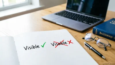 Visible or Visable