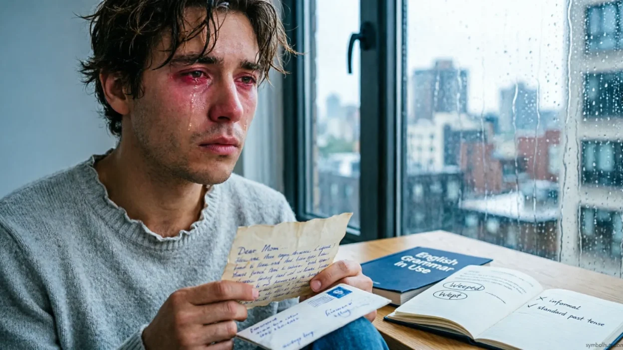 Weeped or Wept